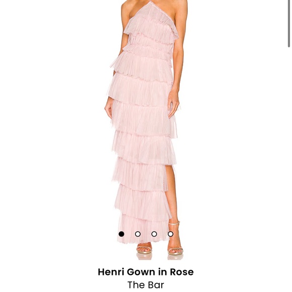 The Bar Dresses The Bar Henri Gown In Rose Poshmark